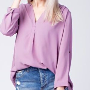 Lavender blouse